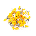 TERMINAL HORQUILLA AISLADOØ 1/4" 10-12AWG AMARILLO 100UND