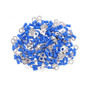 TERMINAL OJAL AISLADO Ø 1/4" 14-16AWG AZUL 100UND