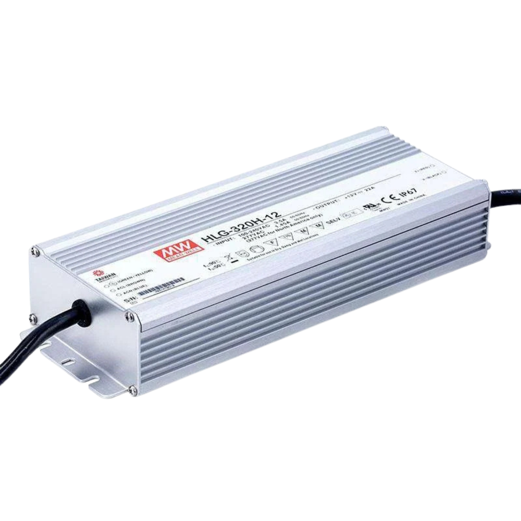 Fuente De Alimentacion LED 320W 12VDC 26.7A In 90-305VAC IP67 Constant Voltage