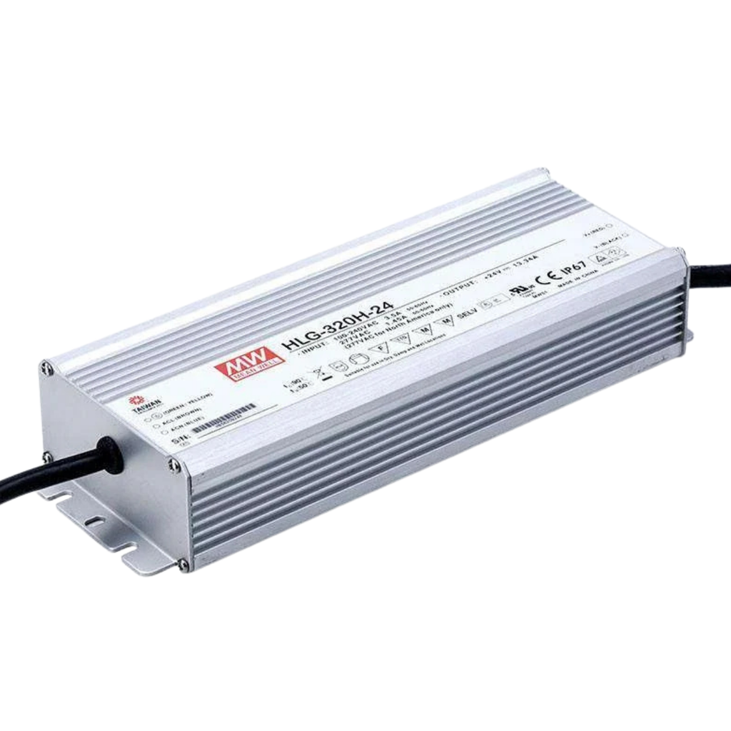 Fuente De Alimentacion LED 320W 24VDC 13.3A In 90-305VAC IP67 Constant Voltage