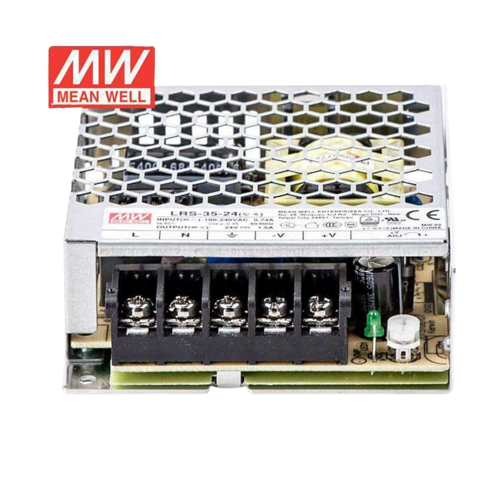 Fuente Conmutada Enclosed 35W 24VDC 1.5A In 85-264VAC