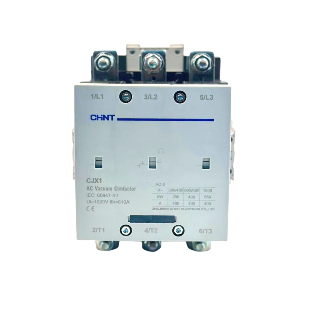 CONTACTOR AL VACIO 630A 110V. 4NO+4NC. Modelo CJX1-K