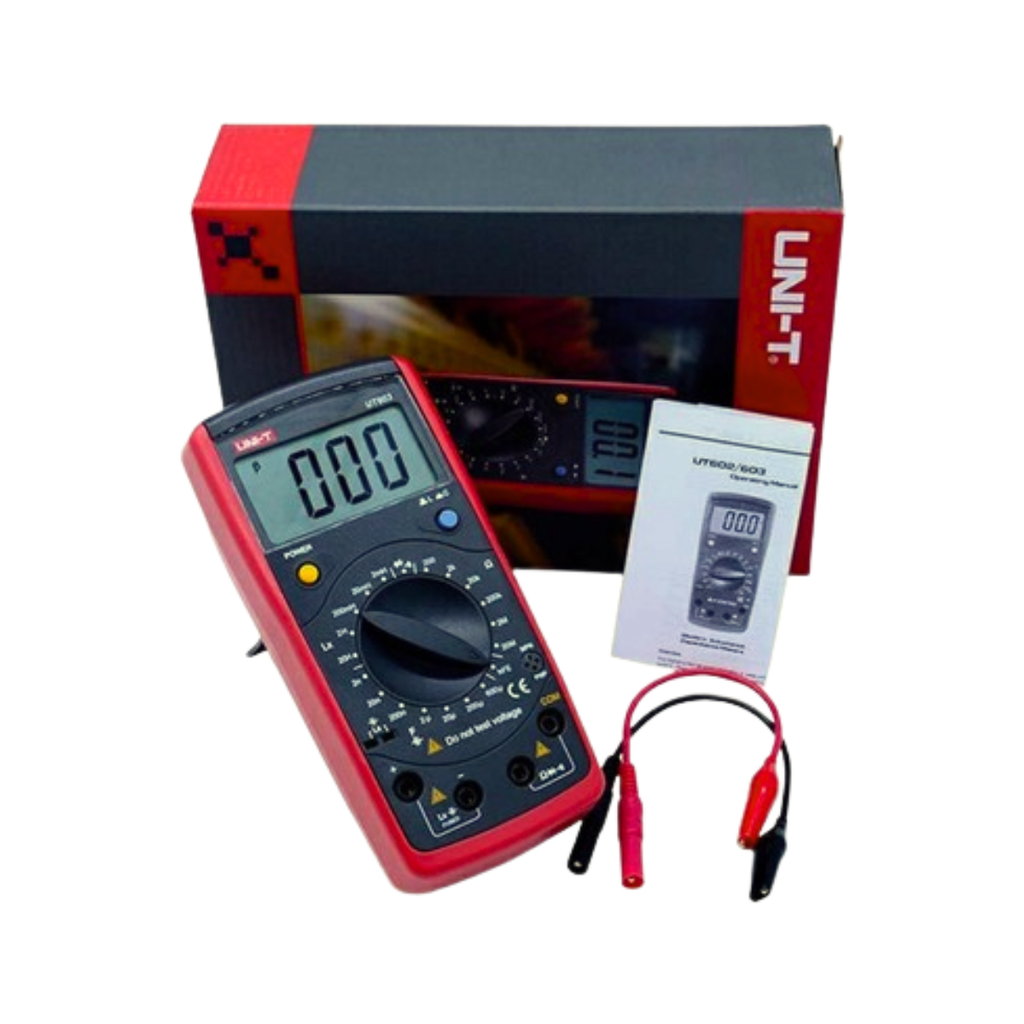 Medidor LCR, Inductancia Hasta 2 Mh, Capacitancia 200 µf, Resistencia 20 MΩ