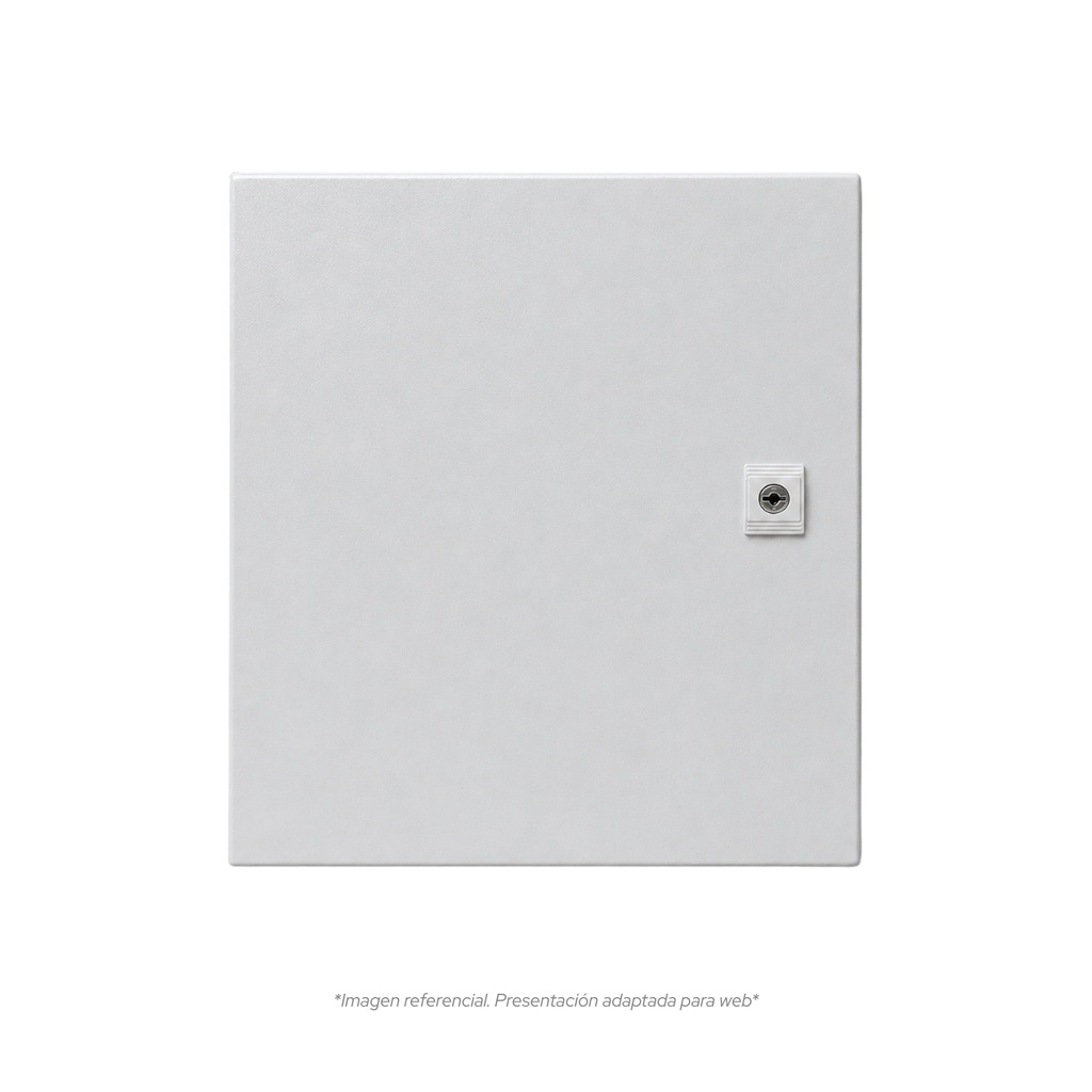Tablero Metalico P/Adosar De 500X400X300 Mm C/Pb Ip66 Ral7035