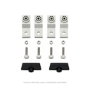 Tablero Poliester Fibra De Vidro Para Adosar 600X400X230 Mm C/Pb Ip65 Ral7035