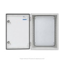 Tablero Poliester Fibra De Vidro Para Adosar 600X500X230 Mm C/Pb Ip65 Ral7035