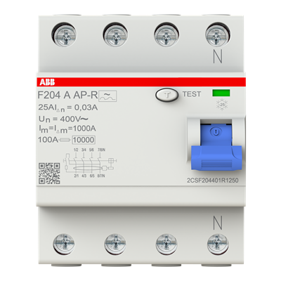 Int. Diferencial 4P 25A 30Ma Serie F200-A Apr Superinmunizados