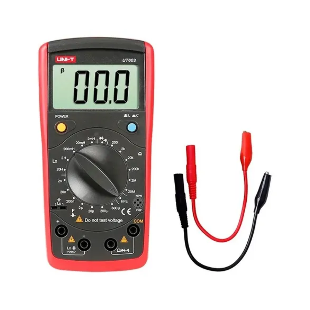 Medidor LCR, Inductancia Hasta 2 Mh, Capacitancia 200 µf, Resistencia 20 MΩ