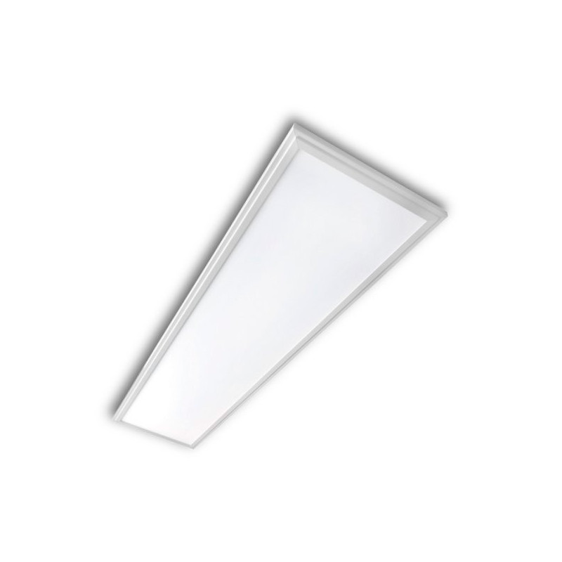 PANEL LED BLANCO RECTANGULAR PRO 1195x295MM 40W 3600LM 110-260VAC FP0.98 LUZ NEUTRA 4500K