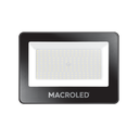 REFLECTOR LED NEGRO 150W 220-240VAC LUZ CÁLIDA 3000K IP65