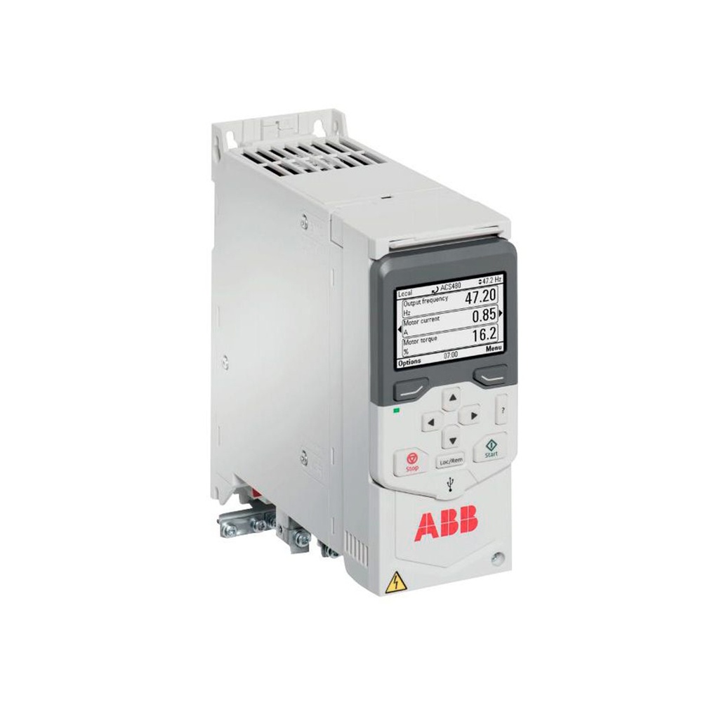Variador De Velocidad Vfd, 1.1Kw / 01.5Hp, 3.4A, 380-480V, Trifasico