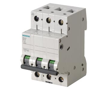 Int. Aut. Termomagnetico Para Riel 3P 20A 230Vac 20Ka Curva C