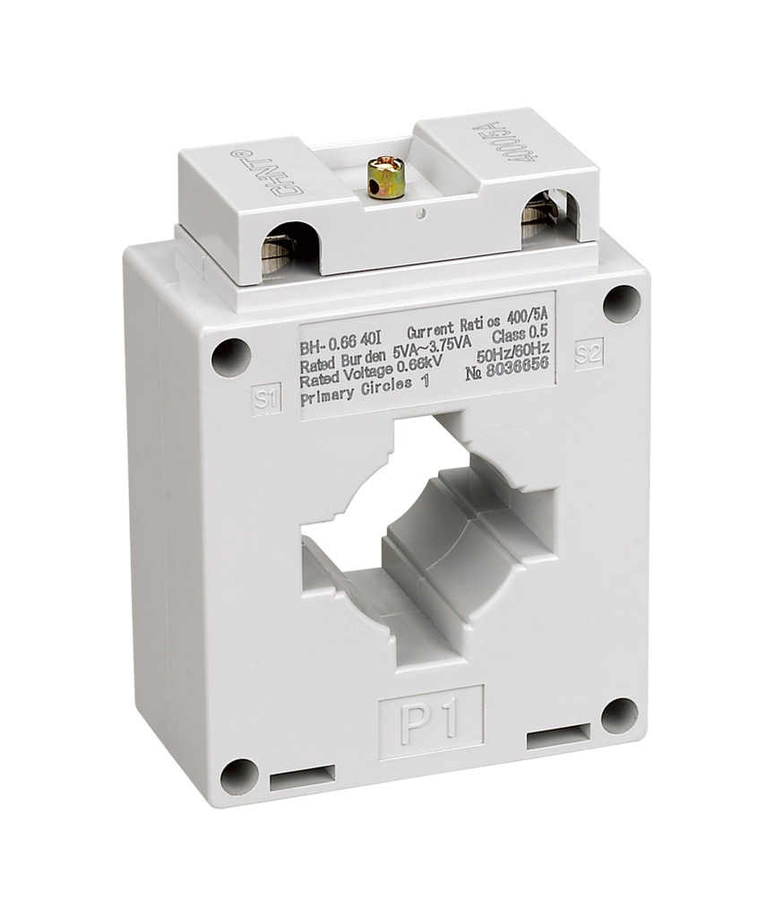 Transformador De Corriente 600/5A, 42X11Mm Clase 0.5