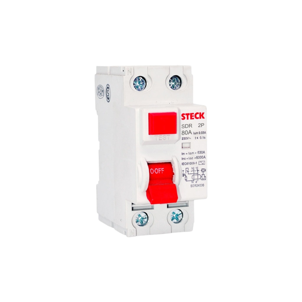 Int. Diferencial 2P 80A 230Vac 30Ma T. Ac