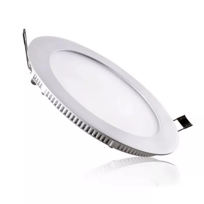 DOWNLIGHT LED BLANCO CIRCULAR EMPOTRABLE 24W 85-265VAC LUZ FRÍA 6000K