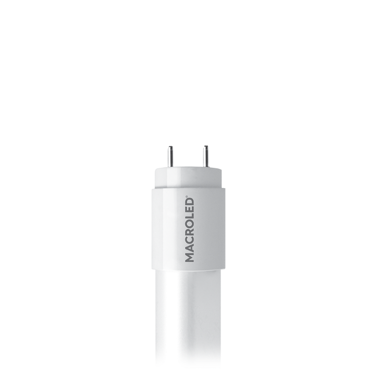 TUBO LED VIDRIO (FLUORESCENTE)  9W 185-265VAC 600MM LUZ CÁLIDA 3000K