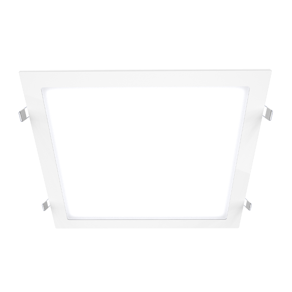 DOWNLIGHT LED BLANCO CUADRADO EMPOTRABLE 24W 85-265VAC LUZ FRÍA 6000K