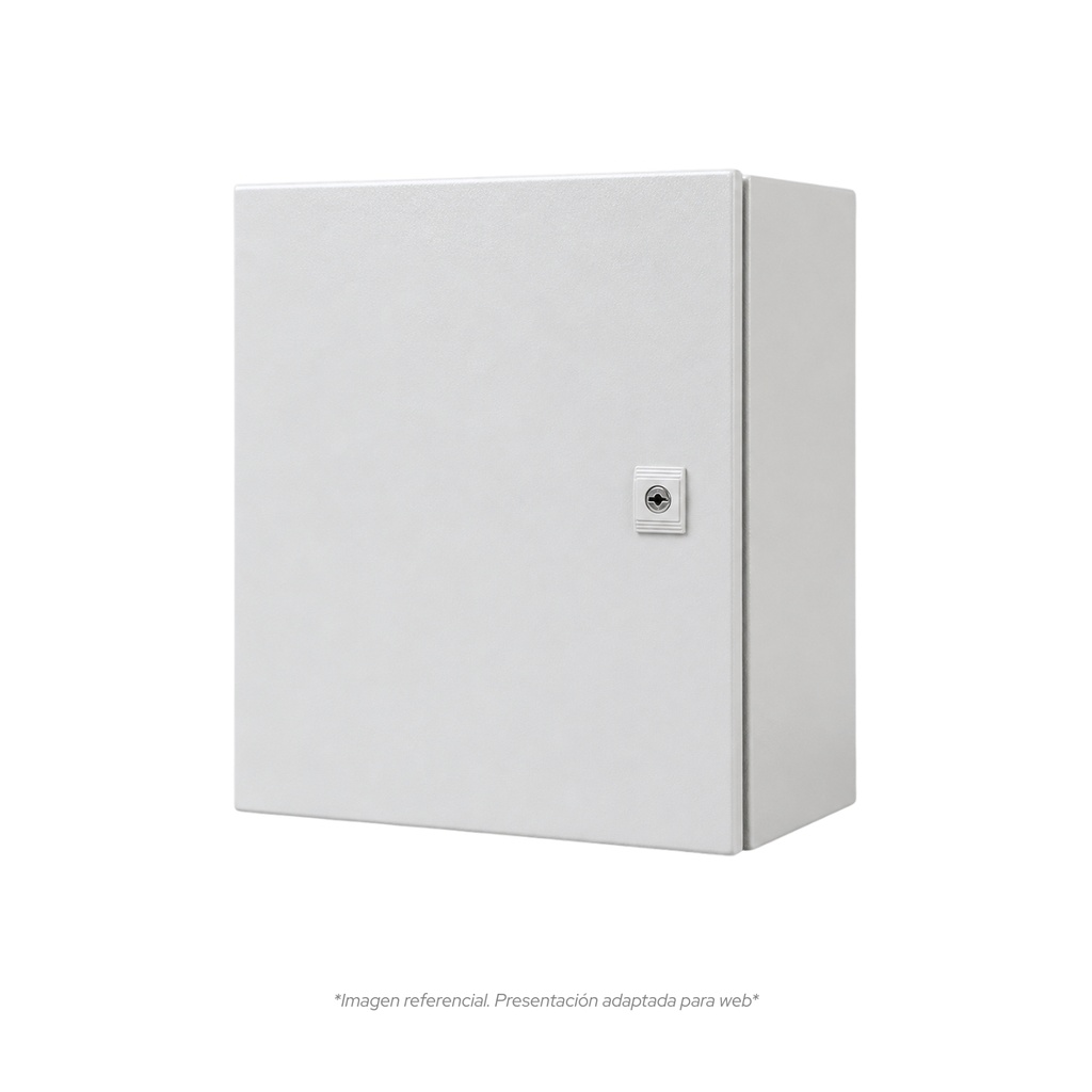 Tablero Metalico P/Adosar De 500X400X200 Mm C/Pb Ip66 Ral7035