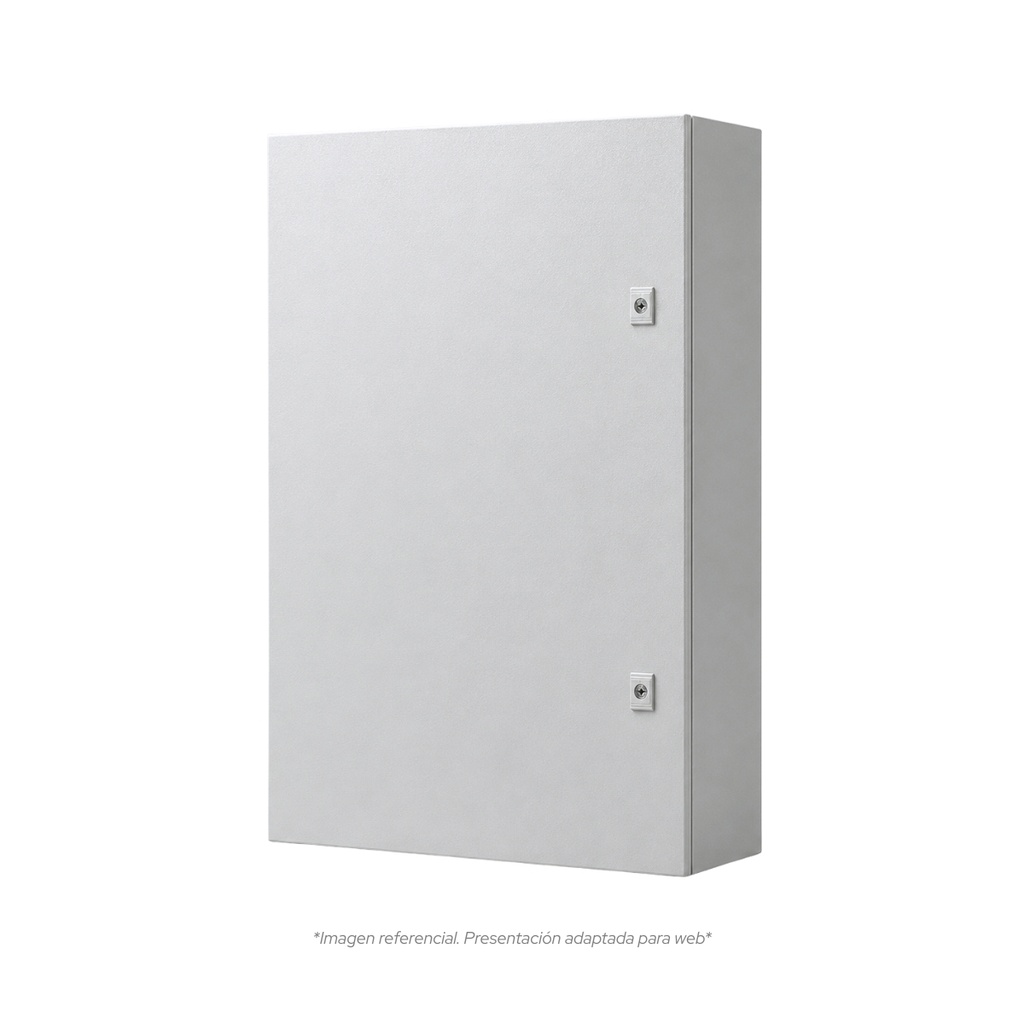 Tablero Metalico P/Adosar De 700X500X300 Mm C/Pb Ip66 Ral7035