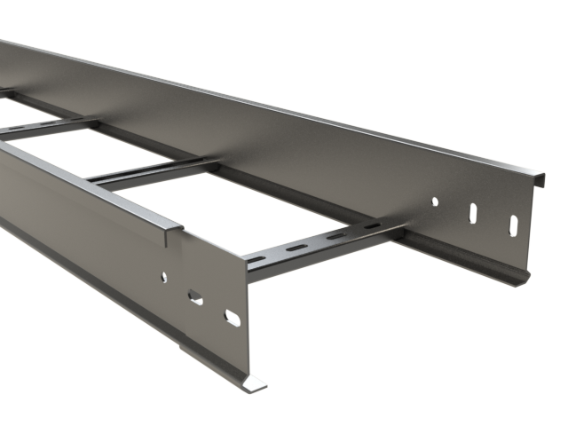 Bandeja Tipo Escalerilla BEP 200x100x1.5 - d240 - 2.4M - GS