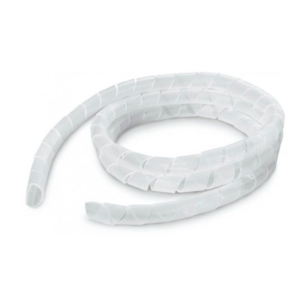 Cinta Espiral 12mm x 10mts Blanco