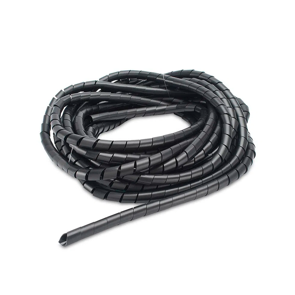 Cinta Espiral 6mm x 10mts Negro