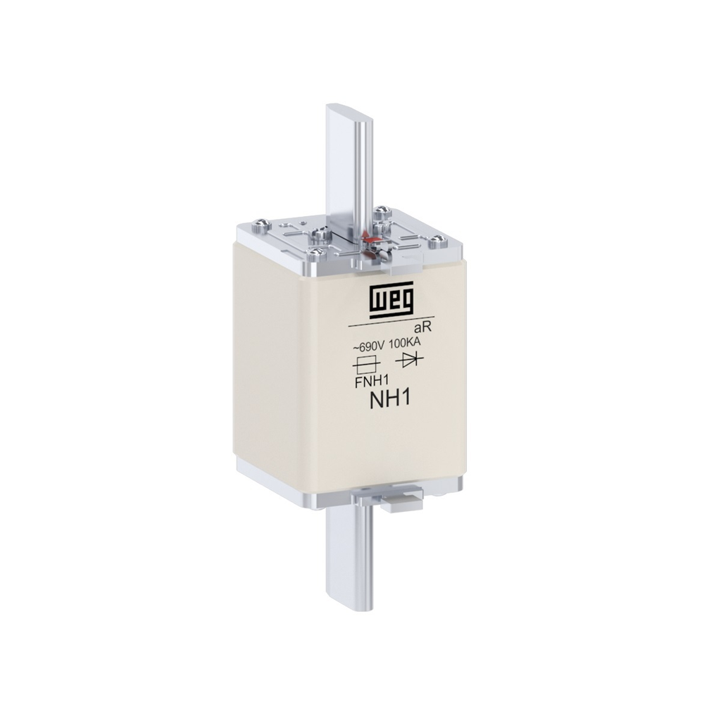 Fusible Ultrarrápido Nh Ar – 160A / 690V / 100Ka / Tamaño 1