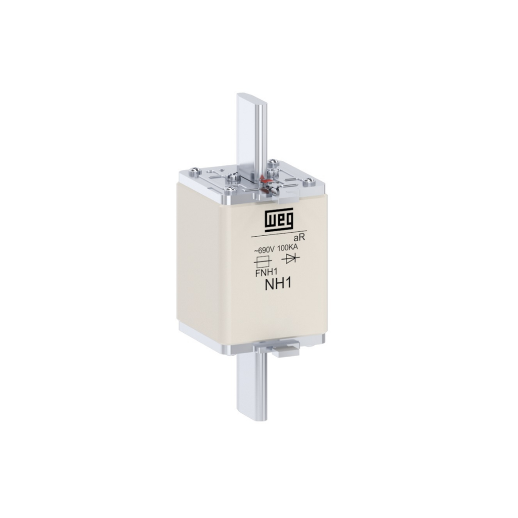 Fusible Ultrarrápido Nh aR – 350A / 690V / 100kA / Tamaño 1