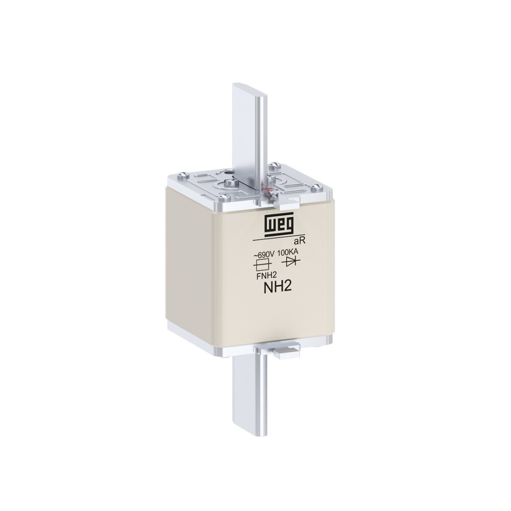 Fusible Ultrarrápido Nh Ar – 400A / 690V / 100Ka / Tamaño 2