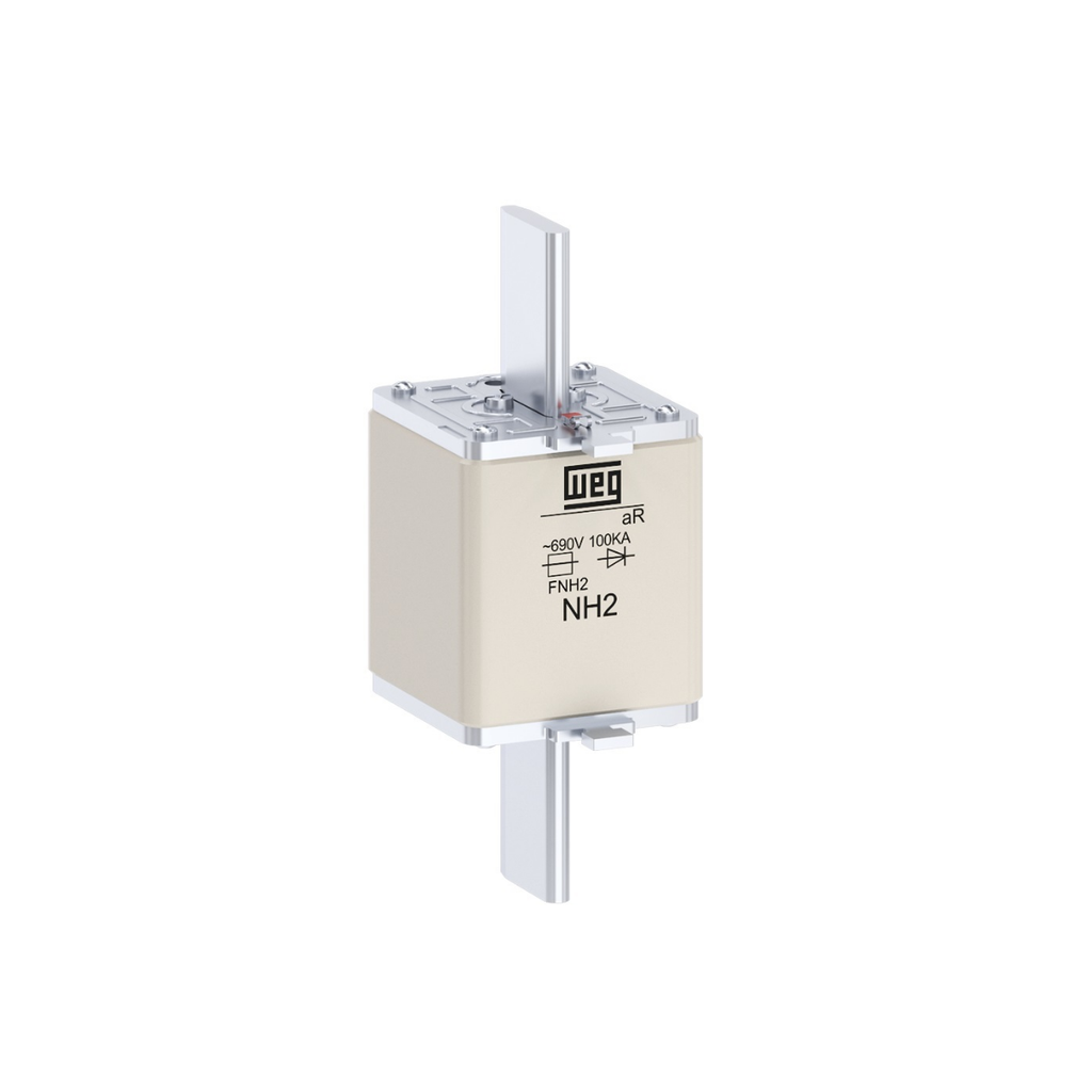 Fusible Ultrarrápido Nh Ar – 450A / 690V / 100Ka / Tamaño 2