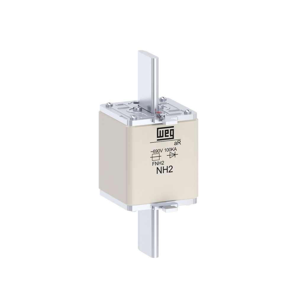 Fusible Ultrarrápido Nh Ar – 710A / 690V / 100Ka / Tamaño 2