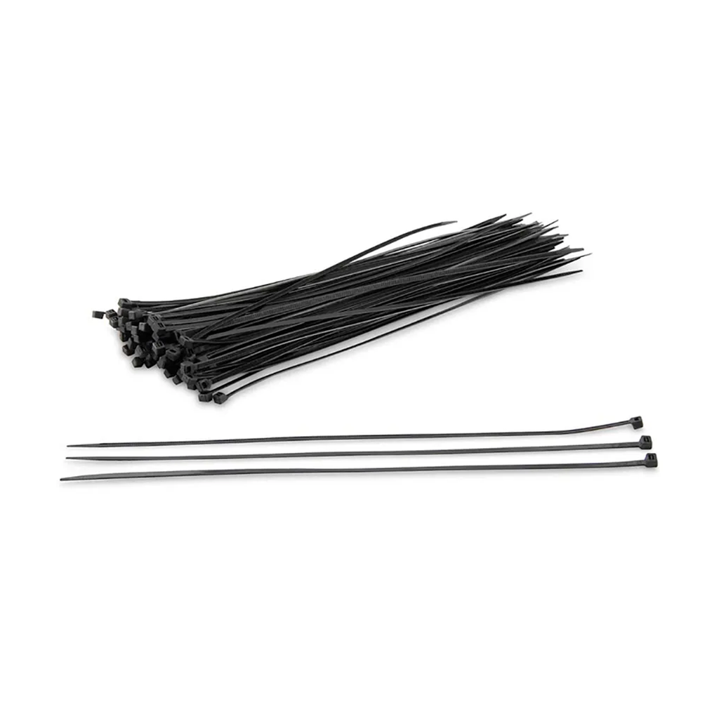 Cintillo de Sujeción Nylon 6.6 – 100x2.5mm Negro (100 und)