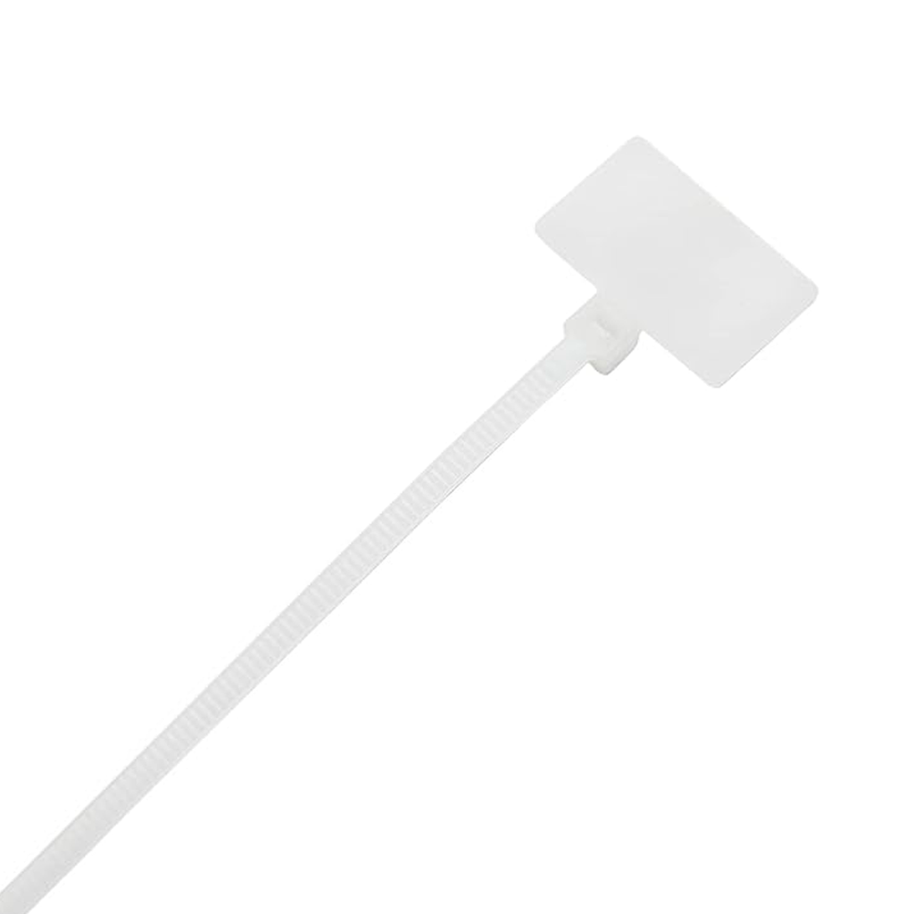 Cintillo Marcador – 100x2.5mm Blanco (100 und)