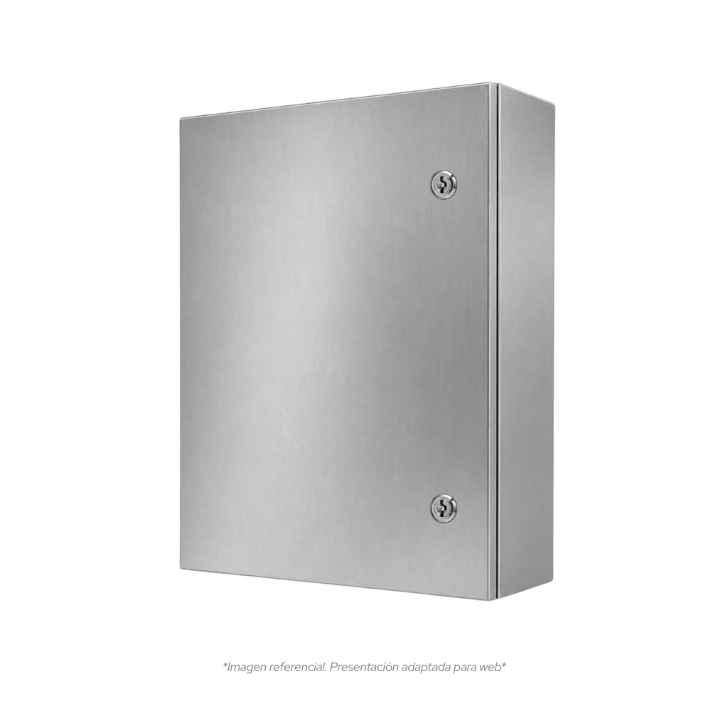 Tablero De acero inoxidable Para Adosar De 700X500X250 Mm C/Pb IP66