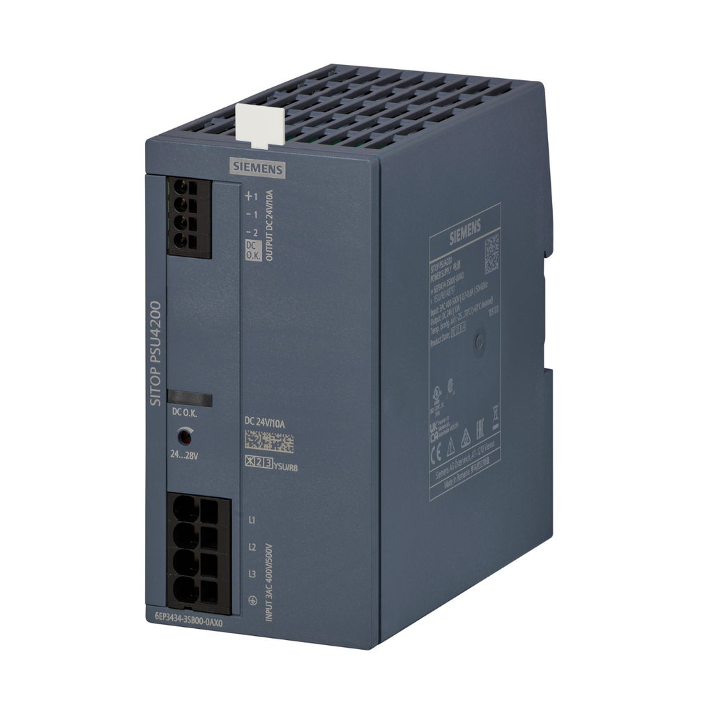 Fuente SITOP PSU4200 1AC 24 V/10 A, entrada: 120/240 V AC salida: 24 VDC/10 A
