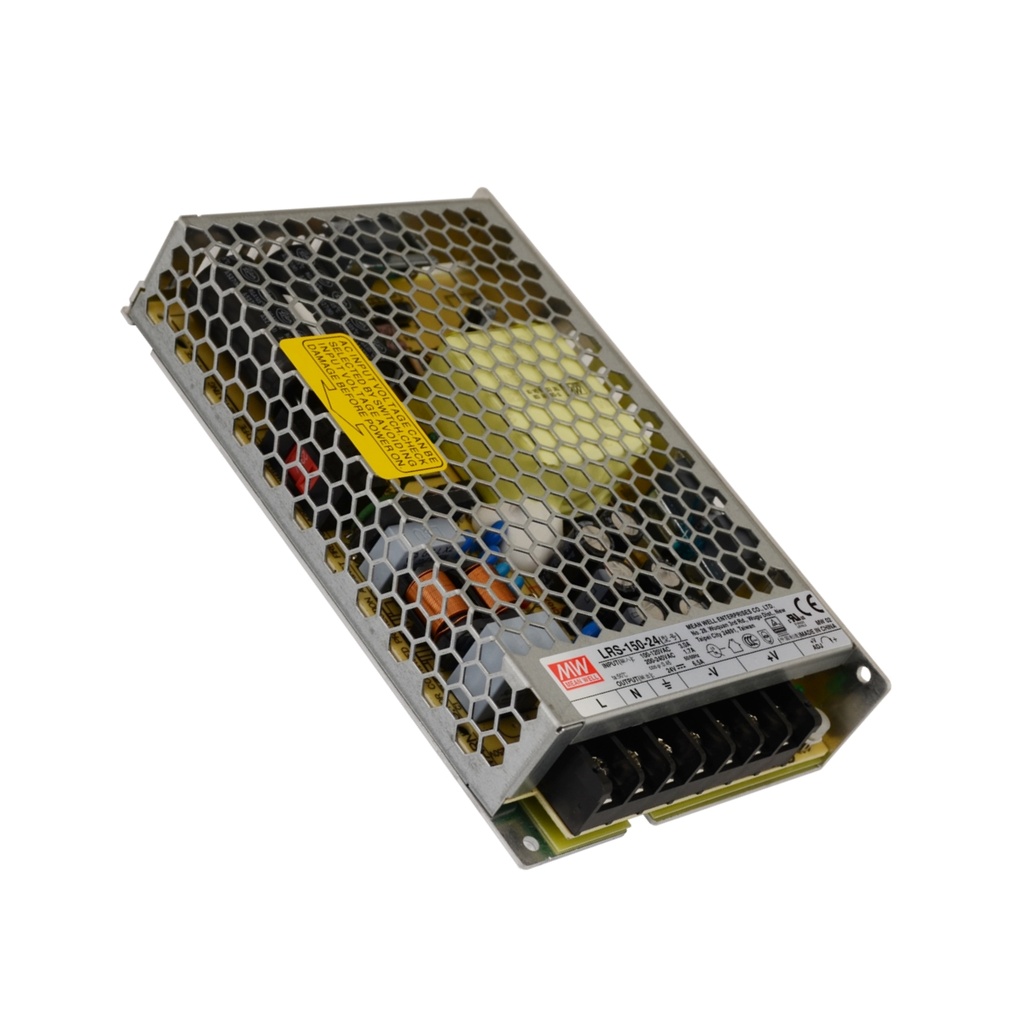 FUENTE DE ALIMENTACION LRS, LED, ENTRADA: 85~132VAC / 170~264VAC, SALIDA: 24VDC/6.5A (150W)