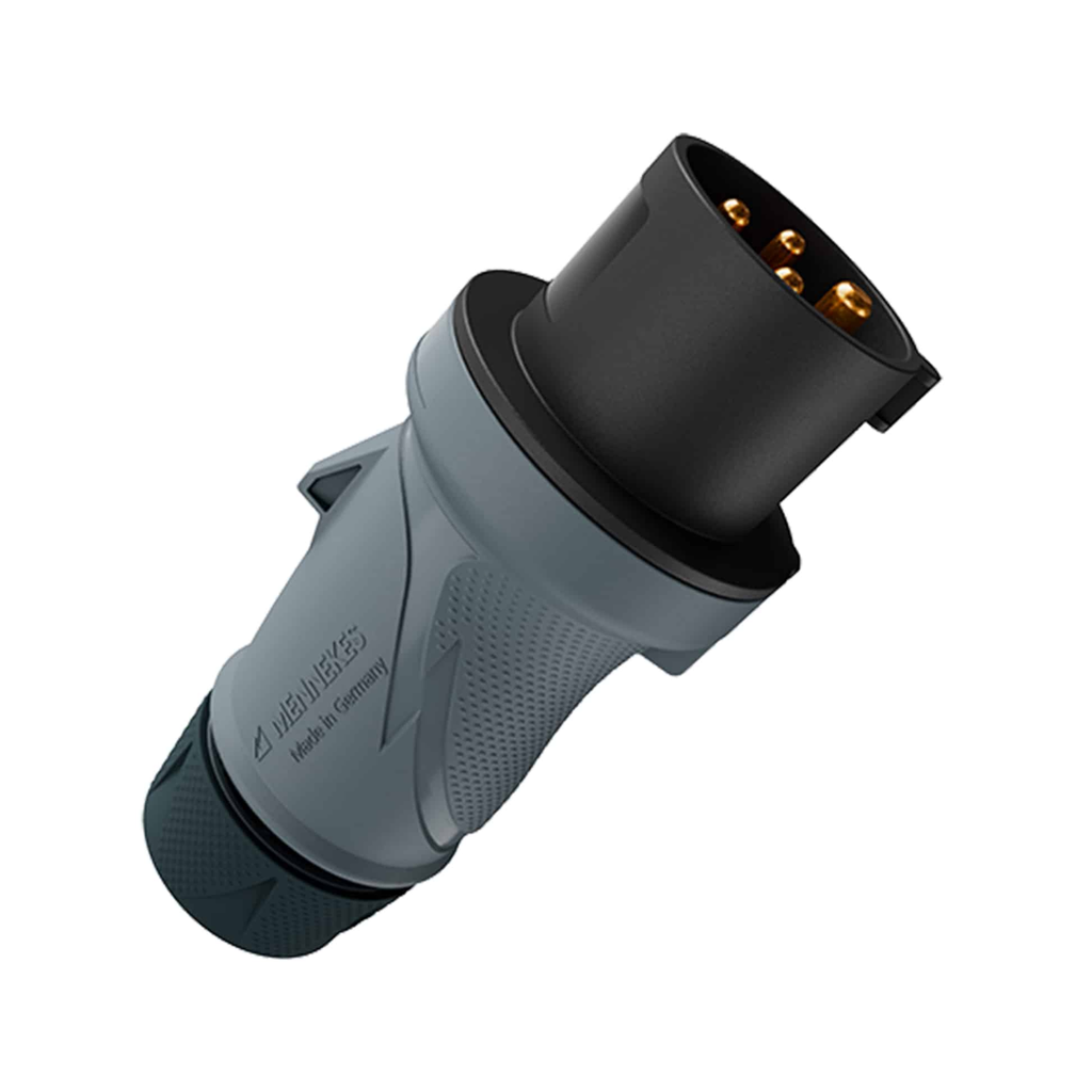 ENCHUFE 32AMP 3P+T 500V NEGRO 7H IP54 POWERTOP XTRA – REEMPLAZO 265