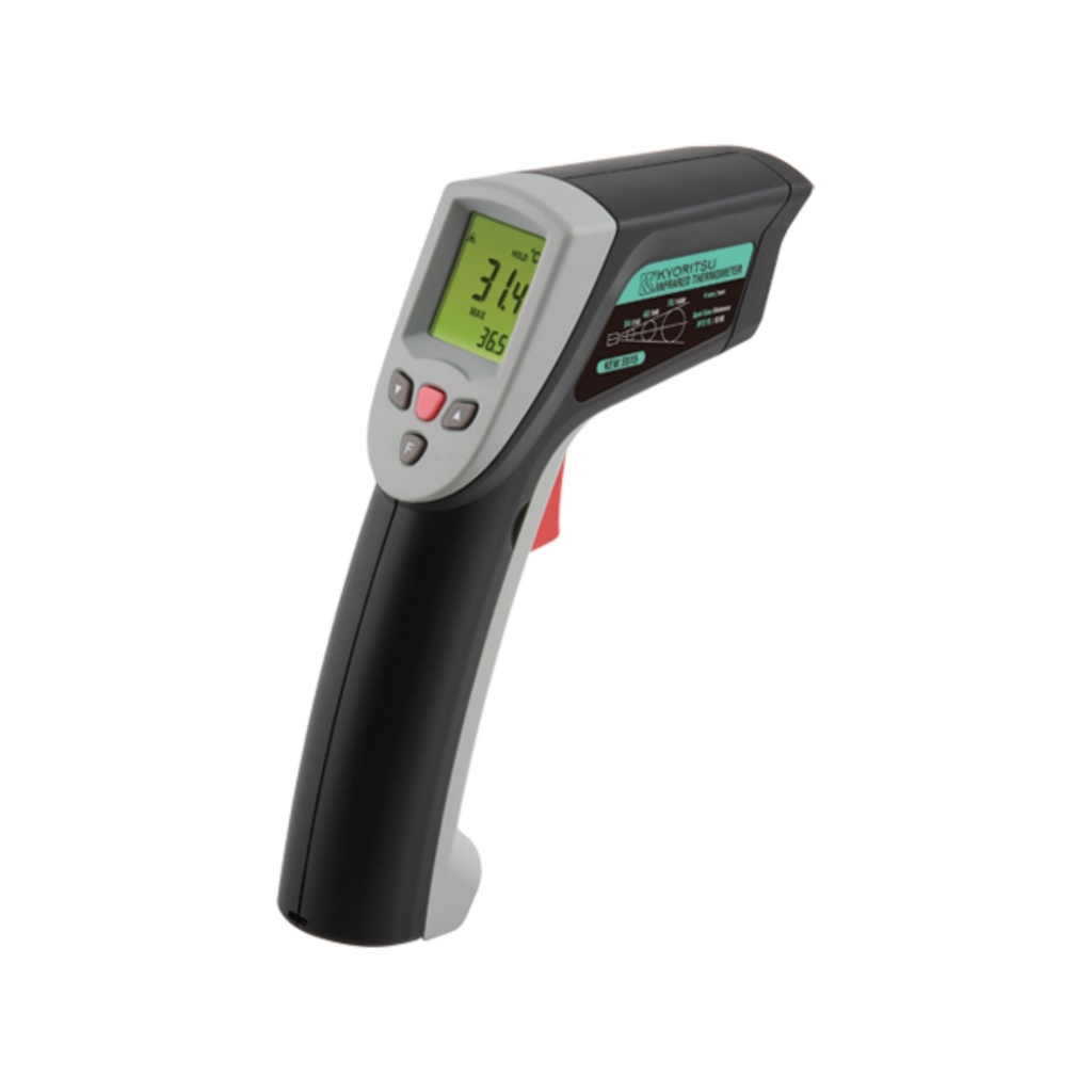Termómetro infrarrojo -32 a 535C° / termocupla tipo K -199 a 1372C° (no incluye termocupla)