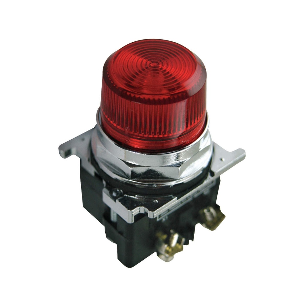 Piloto led rojo 30mm 120VAC