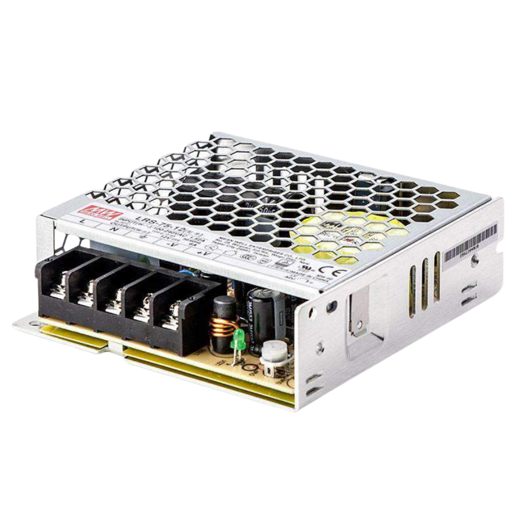 Fuente Conmutada Enclosed 75W 12VDC 6.3A In 85-264VAC