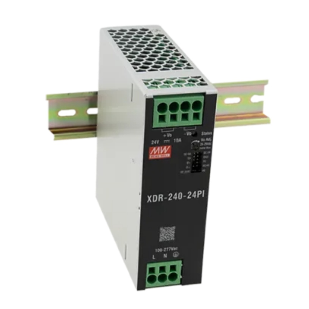 Fuente Riel DIN 240W 12VDC 20A In 85-264VAC