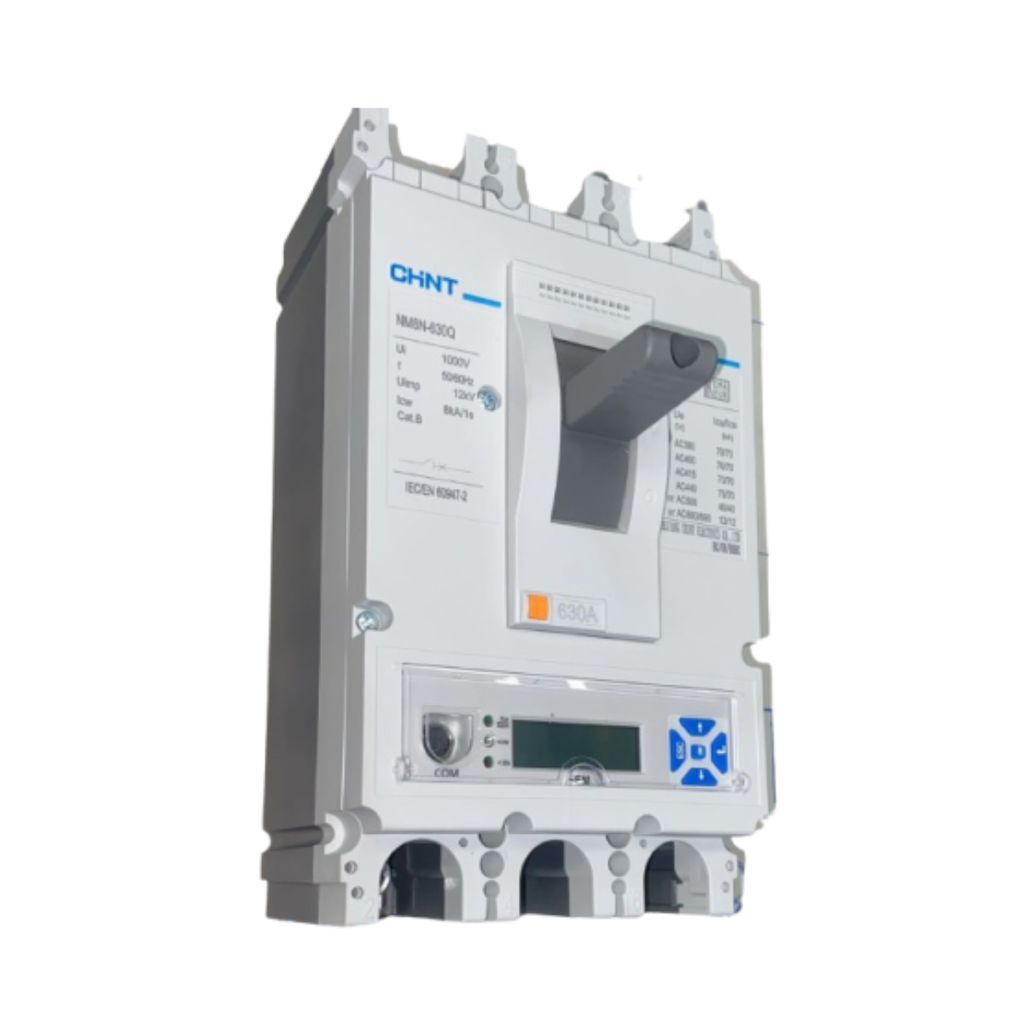 LLAVE DE FUERZA TRIPOLAR NM8N-630Q EN, 3P, 630Amp, ( 0.4-1)In, ELECTRONICO, LSI, Reg ( 252-630 Amp)