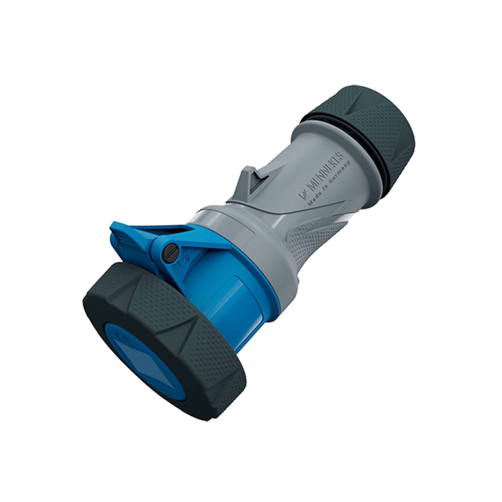 TOMA AEREO 16AMP 2P+T 250V AZUL 6H IP67/IP69 POWERTOP XTRA - REEMPLAZO 540