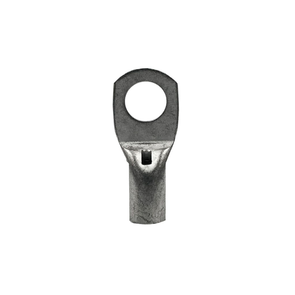 Terminal Ojal de Cobre Estañado, Barril Estandar, 16mm² Hueco 10mm