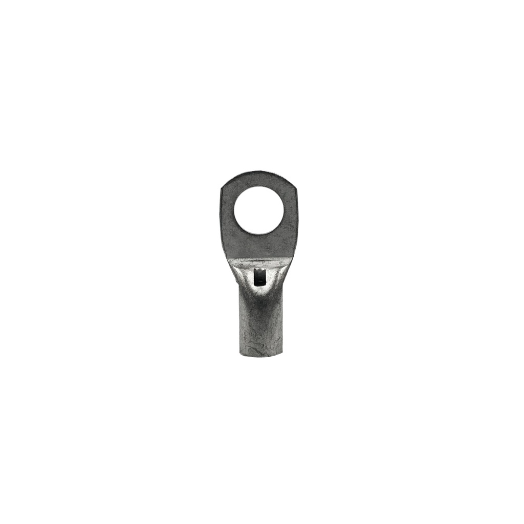 Terminal Ojal de Cobre Estañado, Barril Estandar, 4mm² Hueco 5mm