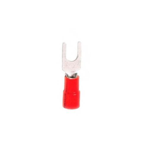 Terminal Aislado   5/32"   T. Uña Rojo 