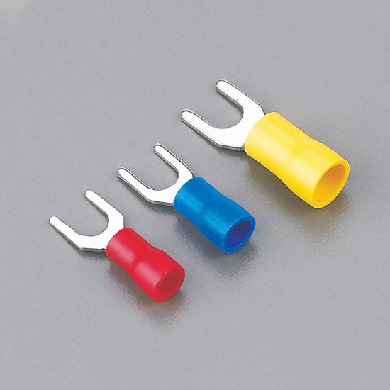Terminal Aislado   5/32" T. Uña Azul 