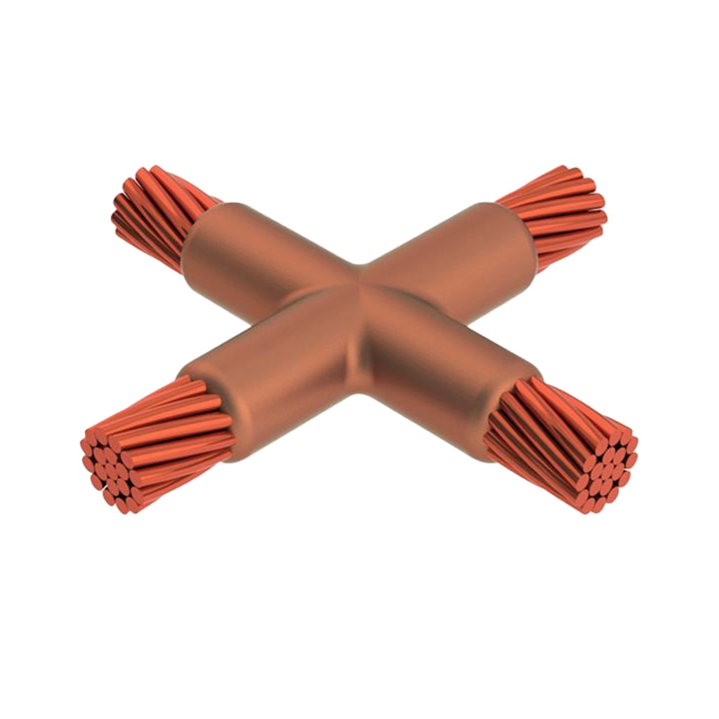 Molde "X" Cc4 Cable-Cable 2/0Awg-2/0Awg