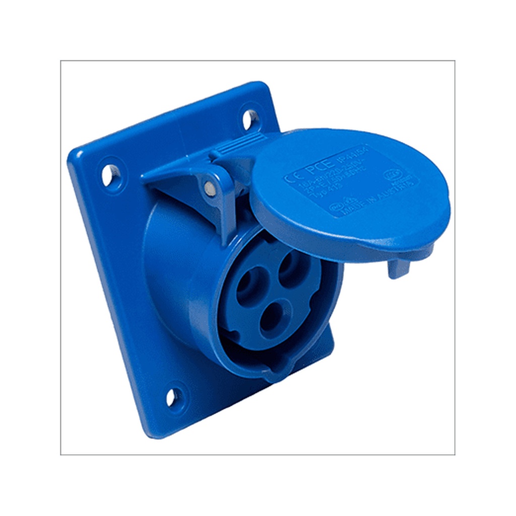 Toma Empotrable Ip44 200V 2P+T 16A 6H