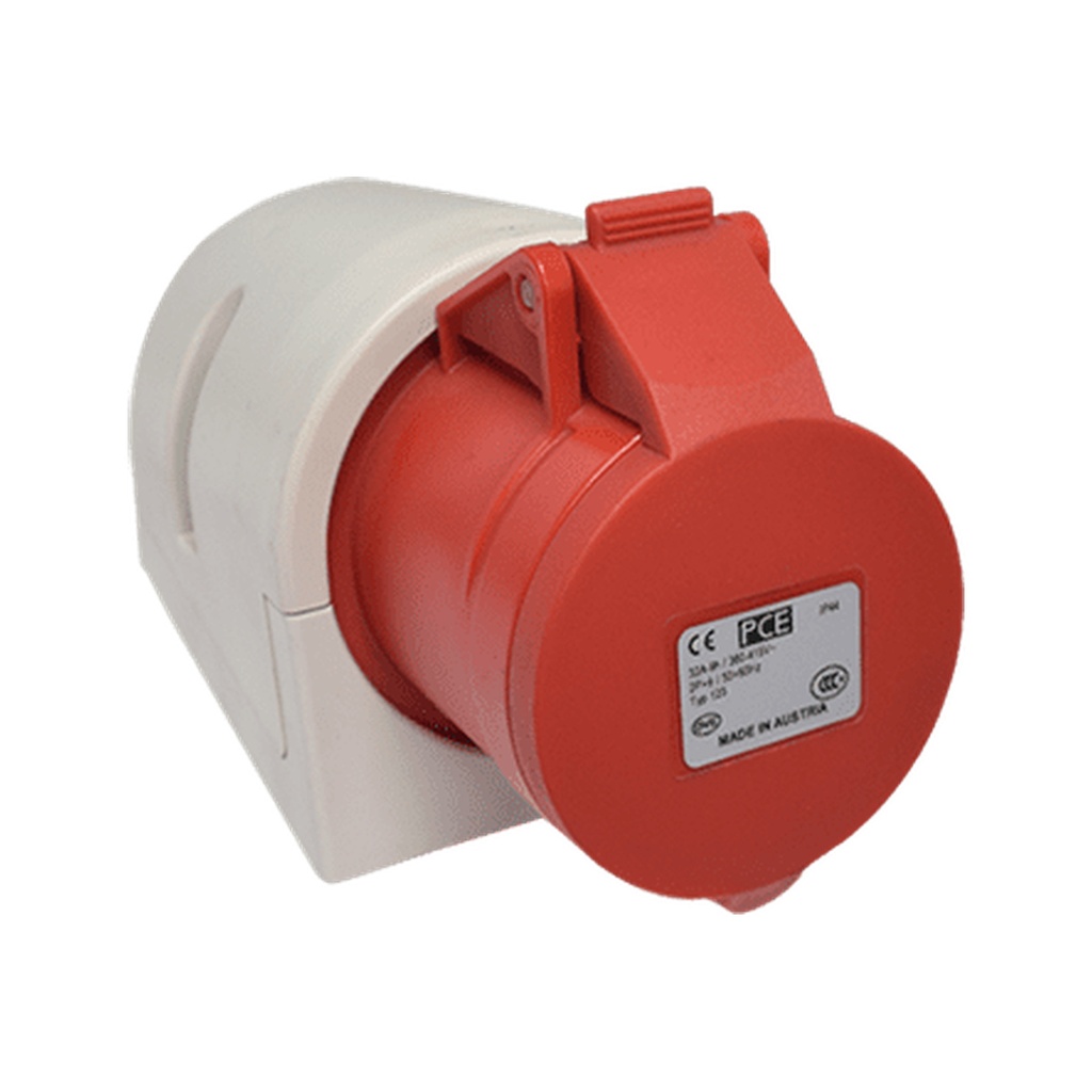 Toma Adosable Ip44 400V 3P+T 16A 6H